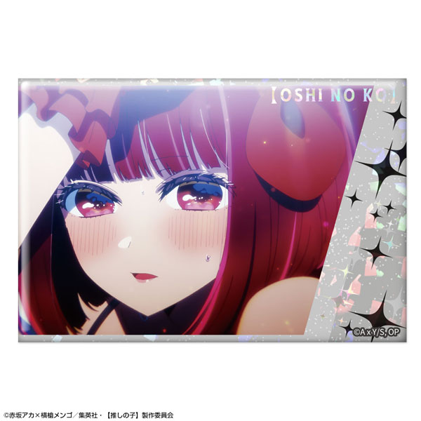 License Agent TV Anime [Oshi no Ko] Hologram Tin Badge Ver.6 Design 04 (Kana Arima /A)