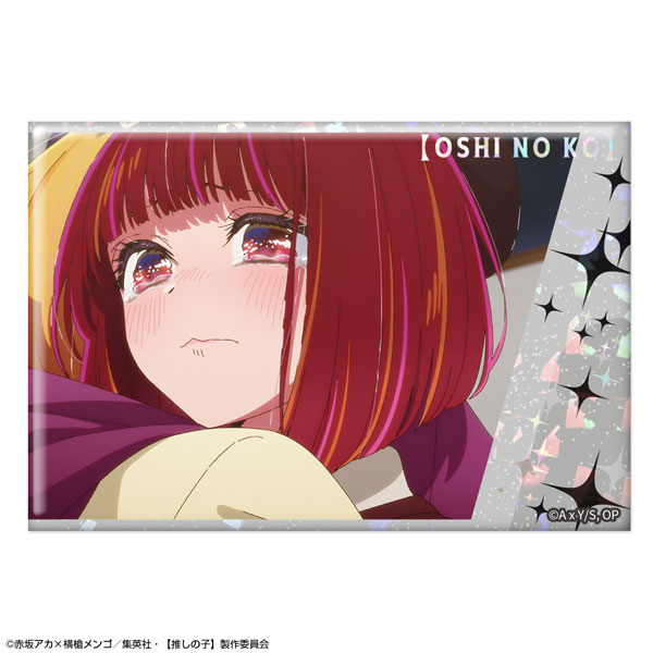 License Agent TV Anime [Oshi no Ko] Hologram Tin Badge Ver.6 Design 05 (Kana Arima /B) image 1