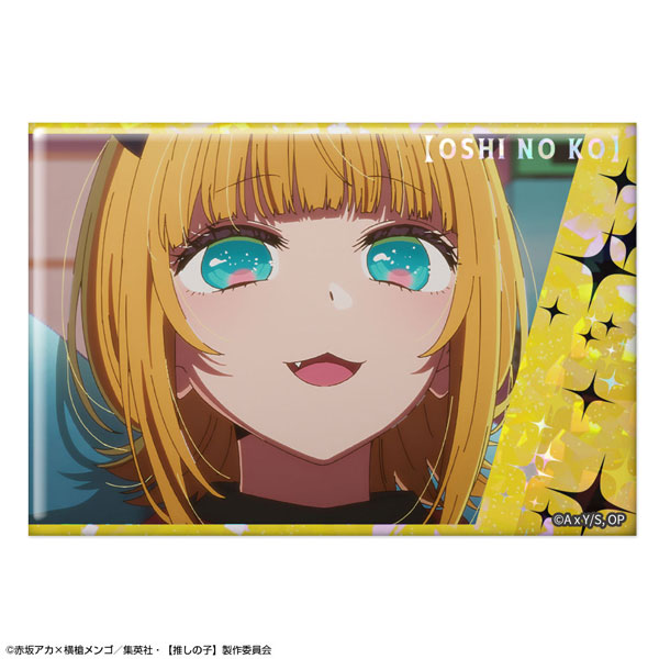 License Agent TV Anime [Oshi no Ko] Hologram Tin Badge Ver.6 Design 09 (Mem-Cho)