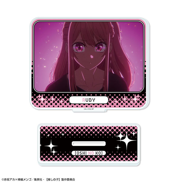 License Agent TV Anime [Oshi no Ko] Acrylic Stand Ver.6 Design 07 (Ruby /B)