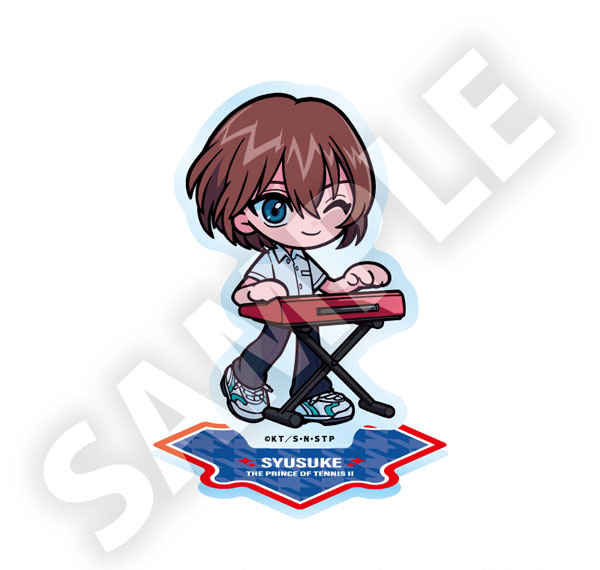 DMM.com The New Prince of Tennis Chibi Acrylic Stand Shusuke Fuji Band Ver. Bild 1