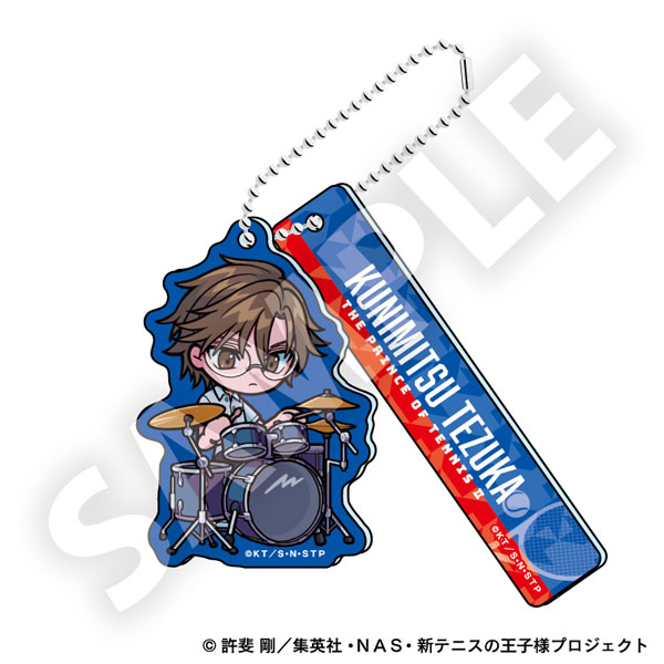 DMM.com The New Prince of Tennis Chibi Acrylic Keychain Kunimitsu Tezuka Band Ver.