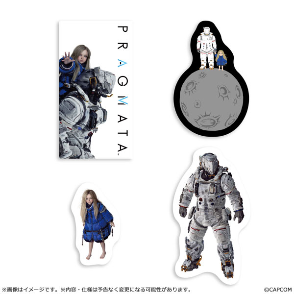 Capcom PRAGMATA Sticker Set 图片 1
