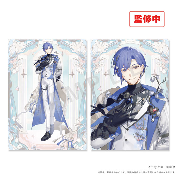 katousyoukai KAITO 20th Anniversary A4 Clear File (Regular Proportion Illustration / 2pc. Set)