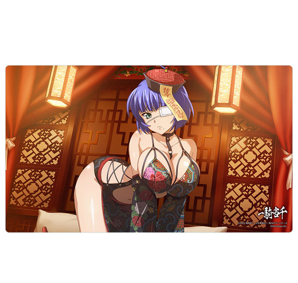 Curtain Damashii [Ikkitousen] Rubber Mat (Shimei Ryomou / Youshi Bitai) รูปภาพ 1