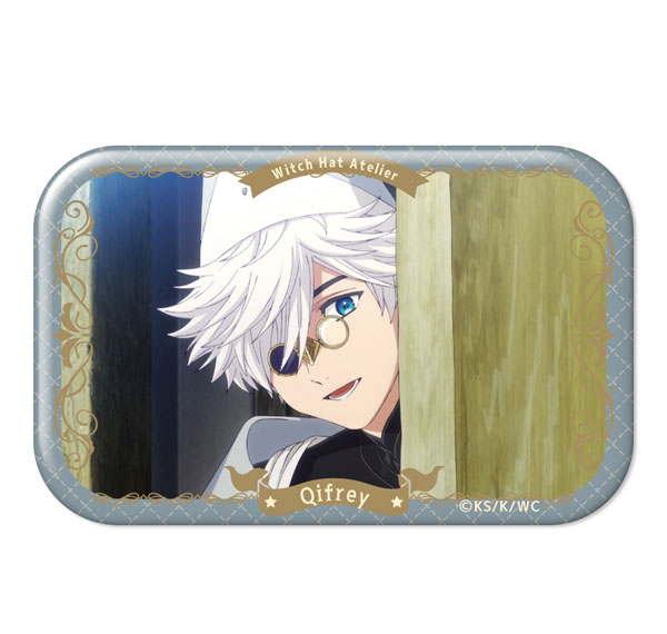 License Agent TV Anime "Witch Hat Atelier" Rectangle Tin Badge Design 08 (Qifrey /A)