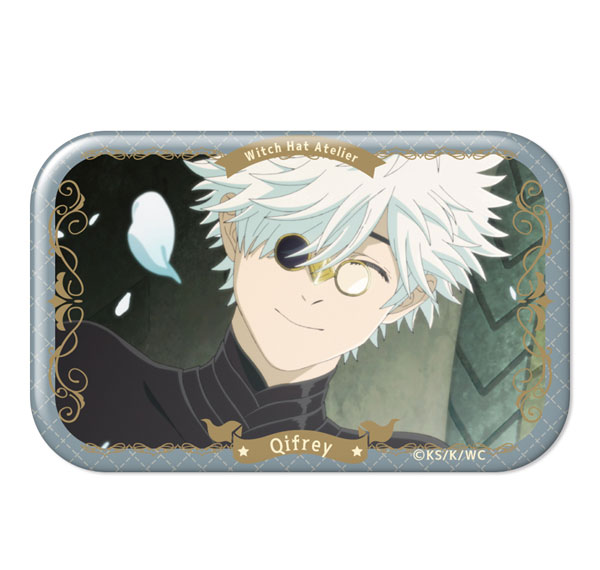 License Agent TV Anime "Witch Hat Atelier" Rectangle Tin Badge Design 11 (Qifrey /D)