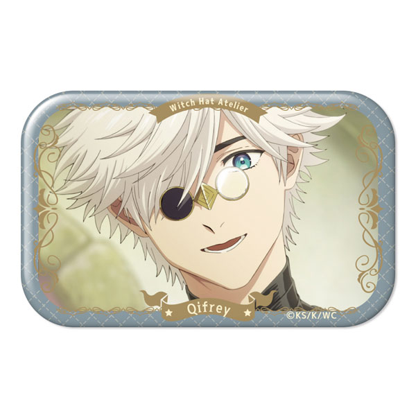 License Agent TV Anime "Witch Hat Atelier" Rectangle Tin Badge Design 13 (Qifrey /F) รูปภาพ 1