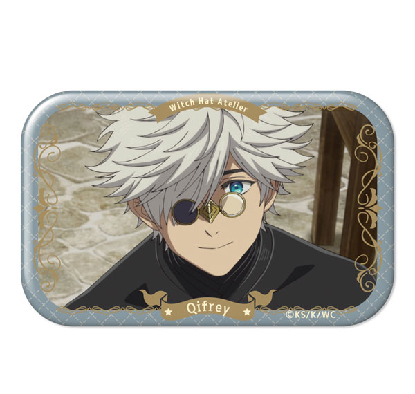 License Agent TV Anime "Witch Hat Atelier" Rectangle Tin Badge Design 14 (Qifrey /G) Bild 1