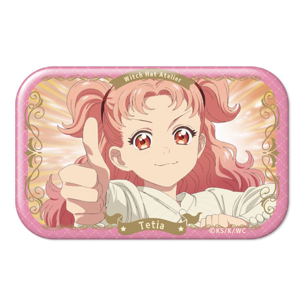 License Agent TV Anime "Witch Hat Atelier" Rectangle Tin Badge Design 16 (Tetia) Bild 1