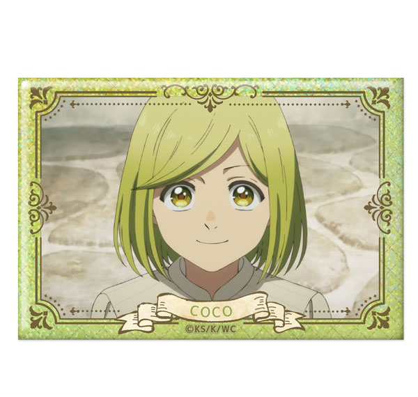 License Agent TV Anime "Witch Hat Atelier" Hologram Tin Badge Design 04 (Coco /D) hình ảnh 1