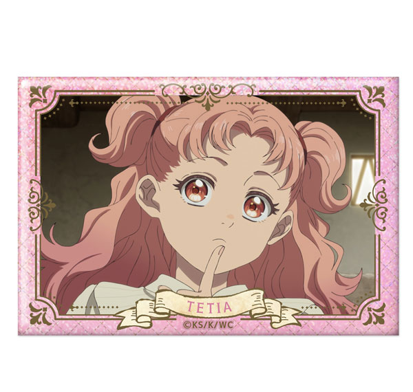 License Agent TV Anime "Witch Hat Atelier" Hologram Tin Badge Design 17 (Tetia) รูปภาพ 1