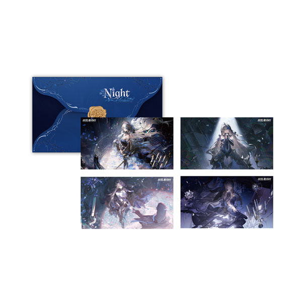 KURO GAMES [Exclusive Sale] Punishing: Gray Raven Bianca Night Sonata CG Postcard Set Bianca: Crepuscule | Night Sonata 图片 1