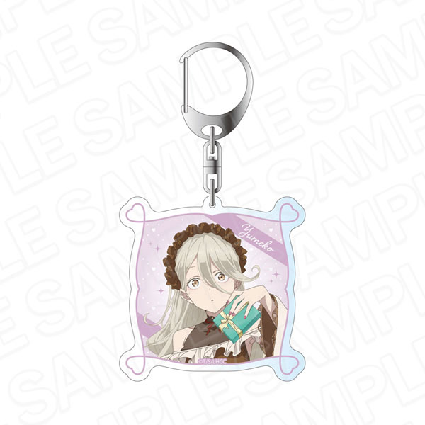 Contents Seed TV Anime "Makeine: Too Many Losing Heroines!" Hologram Acrylic Keychain Yumeko Shikiya Valentine ver.