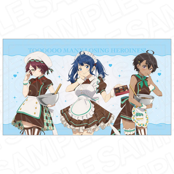 Contents Seed TV Anime "Makeine: Too Many Losing Heroines!" Jumbo Blanket Literature Club Valentine ver. รูปภาพ 1