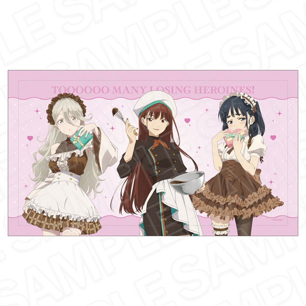 Contents Seed TVアニメ「負けヒロインが多すぎる!」ジャンボブランケット 生徒会バレンタインver. 画像 1