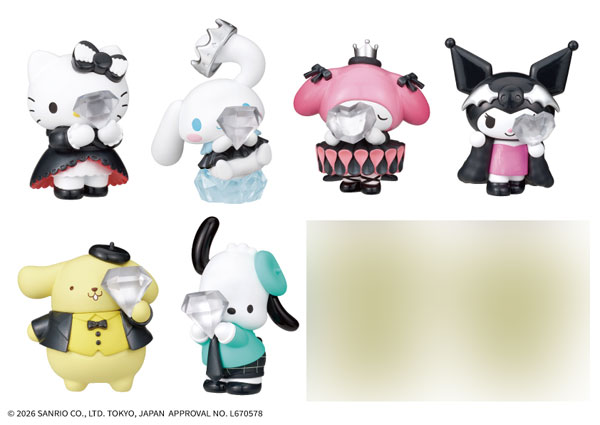 Takara Tomy A.R.T.S PERIHAPI! Hide & Seek Jewelry Dress Hello Kitty and Friends 8Pack BOX