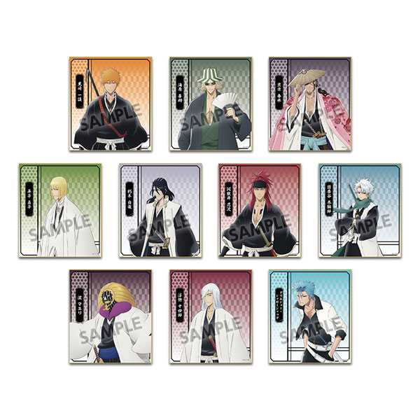 Hobby Stock TV Anime "Bleach: Thousand-Year Blood War" Trading Mini Shikishi vol.1 10Pack BOX รูปภาพ 1