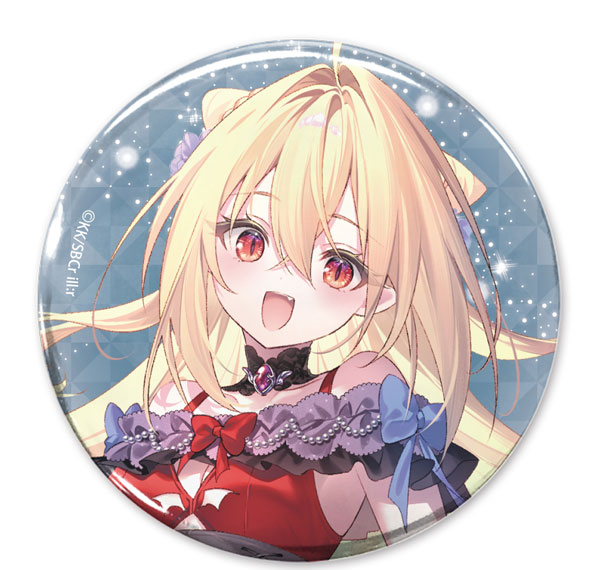 COSPA The Vexations of a Shut-In Vampire Princess New Illustration Terakomari Gandesblood 65mm Tin Badge 20th Anniversary Ver. รูปภาพ 1