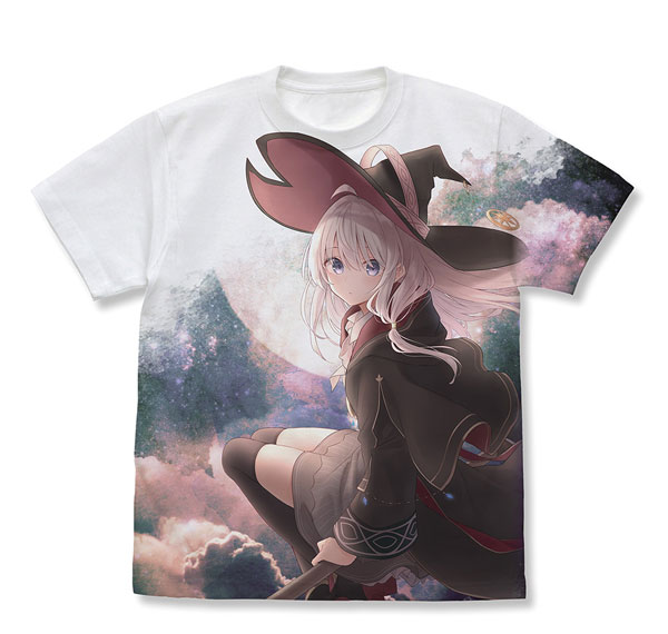 COSPA Wandering Witch: The Journey of Elaina Original Version Elaina Full Graphic T-shirt Vol.12 Cover Illustration Ver./WHITE-XL รูปภาพ 1