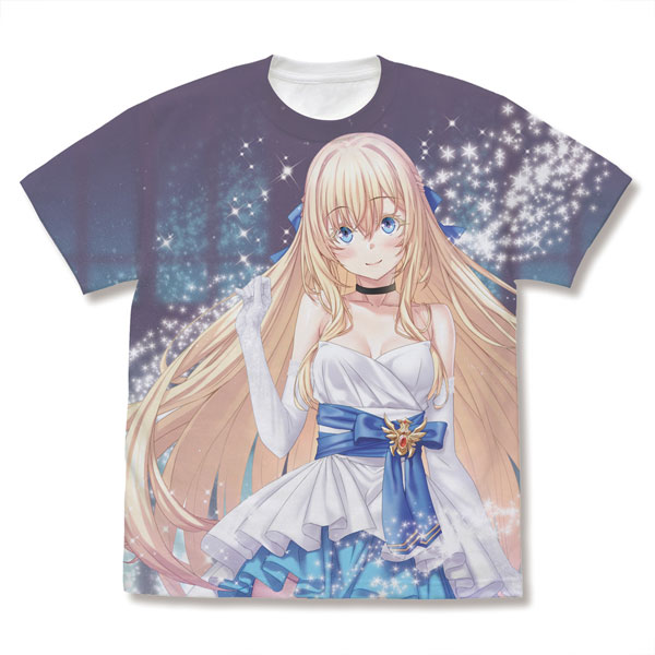 COSPA Goblin Slayer New Illustration Priestess Full Graphic T-shirt 20th Anniversary Ver./WHITE-XL