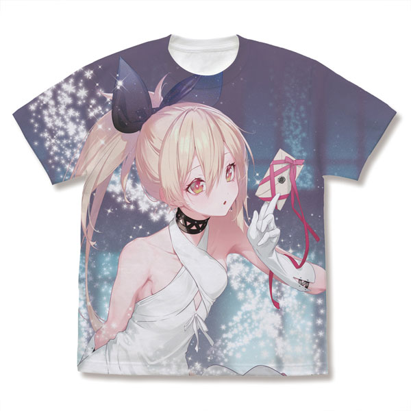 COSPA Shokei Shoujo no Virgin Road New Illustration Menou Full Graphic T-shirt 20th Anniversary Ver./WHITE-S