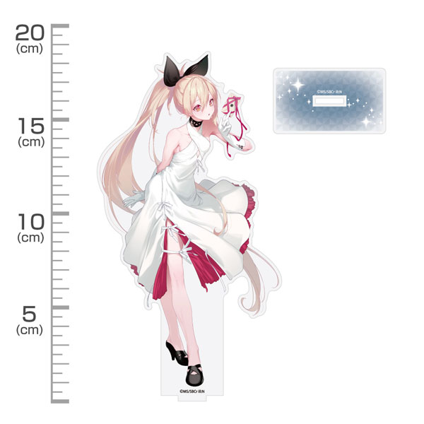 COSPA Shokei Shoujo no Virgin Road New Illustration Menou Acrylic Stand (Big) 20th Anniversary Ver.