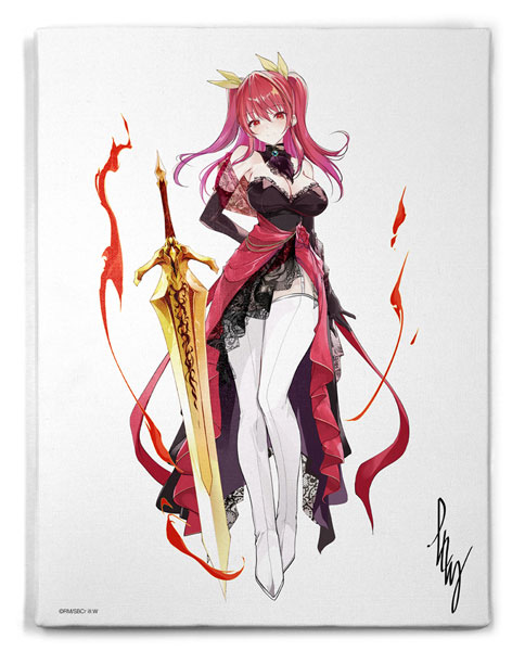 COSPA Chivalry of a Failed Knight New Illustration Stella Vermillion F6 Canvas Art 20th Anniversary Ver.