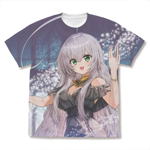 COSPA Haiyore! Nyaruko-san New Illustration Nyaruko Full Graphic T-shirt 20th Anniversary Ver./WHITE-M