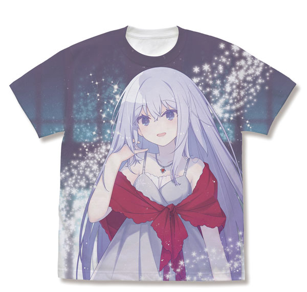 COSPA Ore no Kanojo to Osananajimi ga Shuraba Sugiru New Illustration Masuzu Natsukawa Full Graphic T-shirt 20th Anniversary Ver./WHITE-M รูปภาพ 1