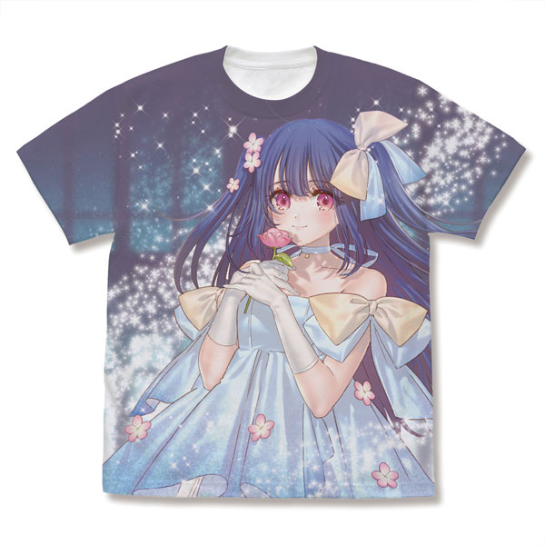 COSPA Nourin New Illustration Ringo Kinoshita Full Graphic T-shirt 20th Anniversary Ver./WHITE-S