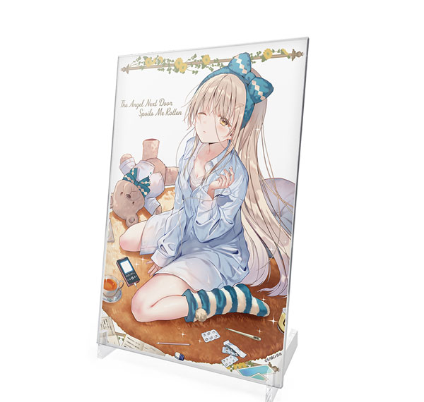 COSPA The Angel Next Door Spoils Me Rotten Original Version Mahiru Shiina Acrylic Art Stand Vol.8 Special Package Edition Cover Illustration Ver. รูปภาพ 1
