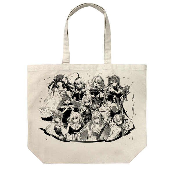 COSPA GA 20TH ANNIVERSARY New Illustration GA Bunko Heroine Large Tote Bag 20th Anniversary Ver. /NATURAL