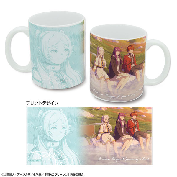 License Agent TV Anime Frieren: Beyond Journey's End Mug Ver.2 Design 03 (Group)