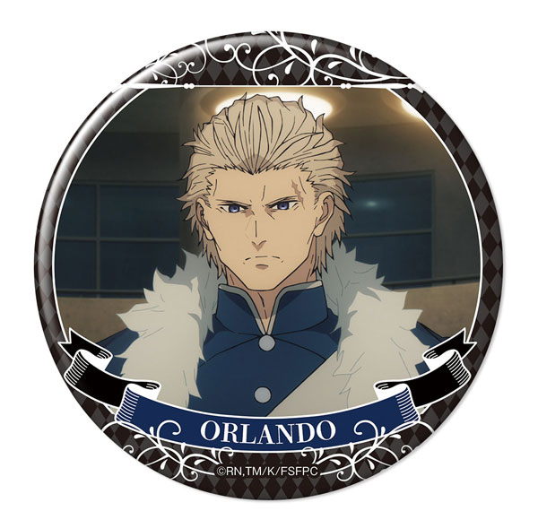 License Agent TV Anime "Fate/strange Fake" Tin Badge Ver.2 Design 11 (Orlando Reeve) รูปภาพ 1