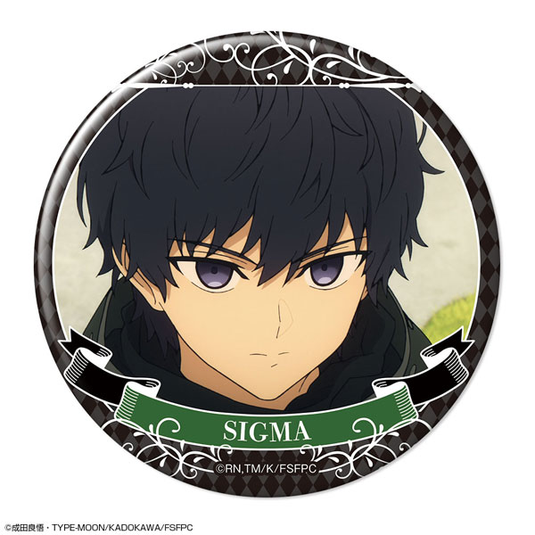 License Agent TV Anime "Fate/strange Fake" Tin Badge Ver.2 Design 15 (Sigma /B) รูปภาพ 1