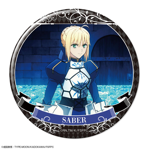 License Agent TV Anime "Fate/strange Fake" Tin Badge Ver.2 Design 22 (Saber /D) 圖片 1