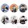 Philter, Inc. TV Animation "Ganbare! Nakamura-kun!!" Trading Tin Badge 6Item Set รูปภาพ 2
