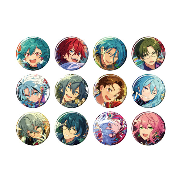 pattythree Ensemble Stars!! Collection Tin Badge [2026 May] -Idol Side- 12Pack BOX