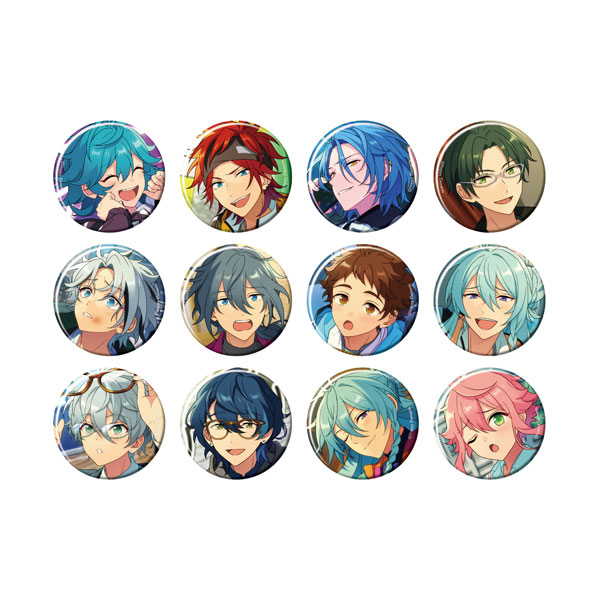 pattythree Ensemble Stars!! Collection Tin Badge [2026 May] -Casual Side- 12Pack BOX