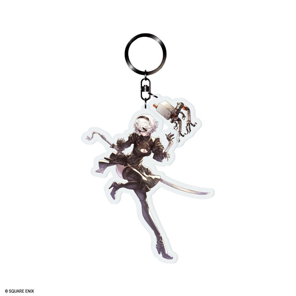 Square Enix NieR:Automata 9th Anniversary Acrylic Keychain 2B