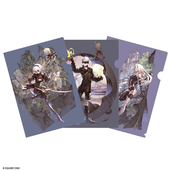 Square Enix NieR:Automata 9th Anniversary Clear File Set of 3