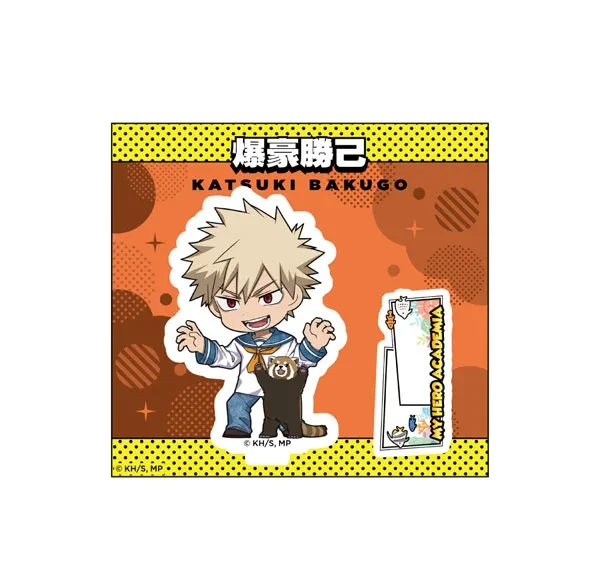 ATFES Anime "My Hero Academia" Mini Chara Acrylic Stand Katsuki Bakugo PLUS ULTRA With The Creatures Of The Sea รูปภาพ 1