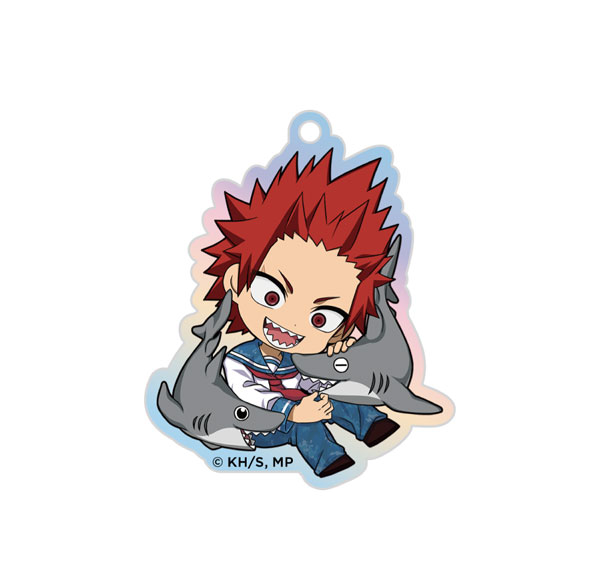 ATFES Anime "My Hero Academia" Aurora Acrylic Keychain Eijiro Kirishima PLUS ULTRA With The Creatures Of The Sea Bild 1
