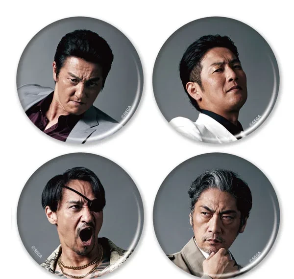 KADOKAWA [Exclusive Sale] Like a Dragon Tradable Tin Badge - Nihon Touitsu [1 Pack] รูปภาพ 1