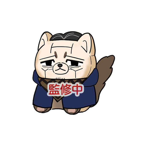 Ensky ゴールデンカムイ どうぶつぽーすマスコット 16.菊田特務曹長 画像 1
