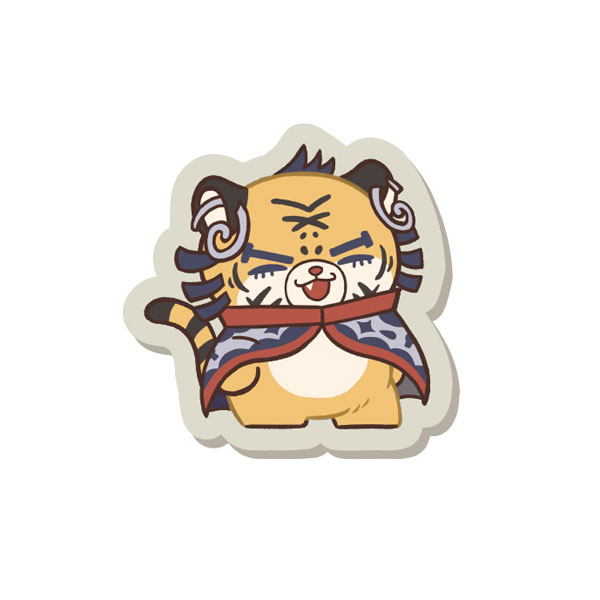 Ensky Golden Kamuy Doubutsu Phose -Harappa- Embroidery Patch Badge 18. Kiroranke
