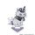 Curtain Damashii [Fate/strange Fake] Acrylic Stand (The Synthetic Beast Silver Wolf / Mini Chara) 图片 2