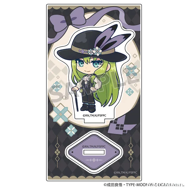 Curtain Damashii Fate/strange Fake Acrylic Stand (Lancer / Mini Chara) image 1