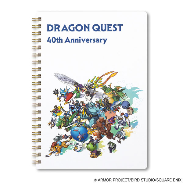 Square Enix Dragon Quest Ring Notebook 40th Anniversary Ver.